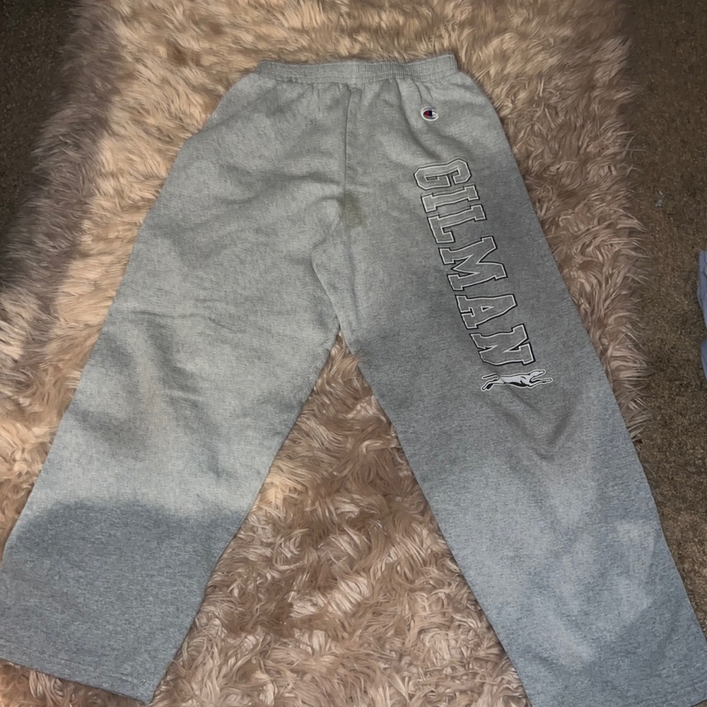 Grey champion sweatpants very comfortable